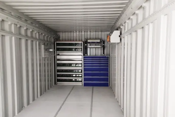 Die Innenansicht eines Wekr