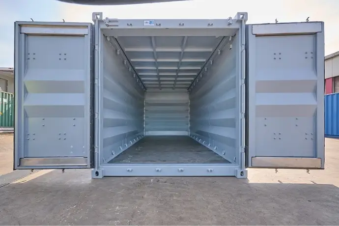 Die Innenansicht eines IP2 Containers der CHS Container Group