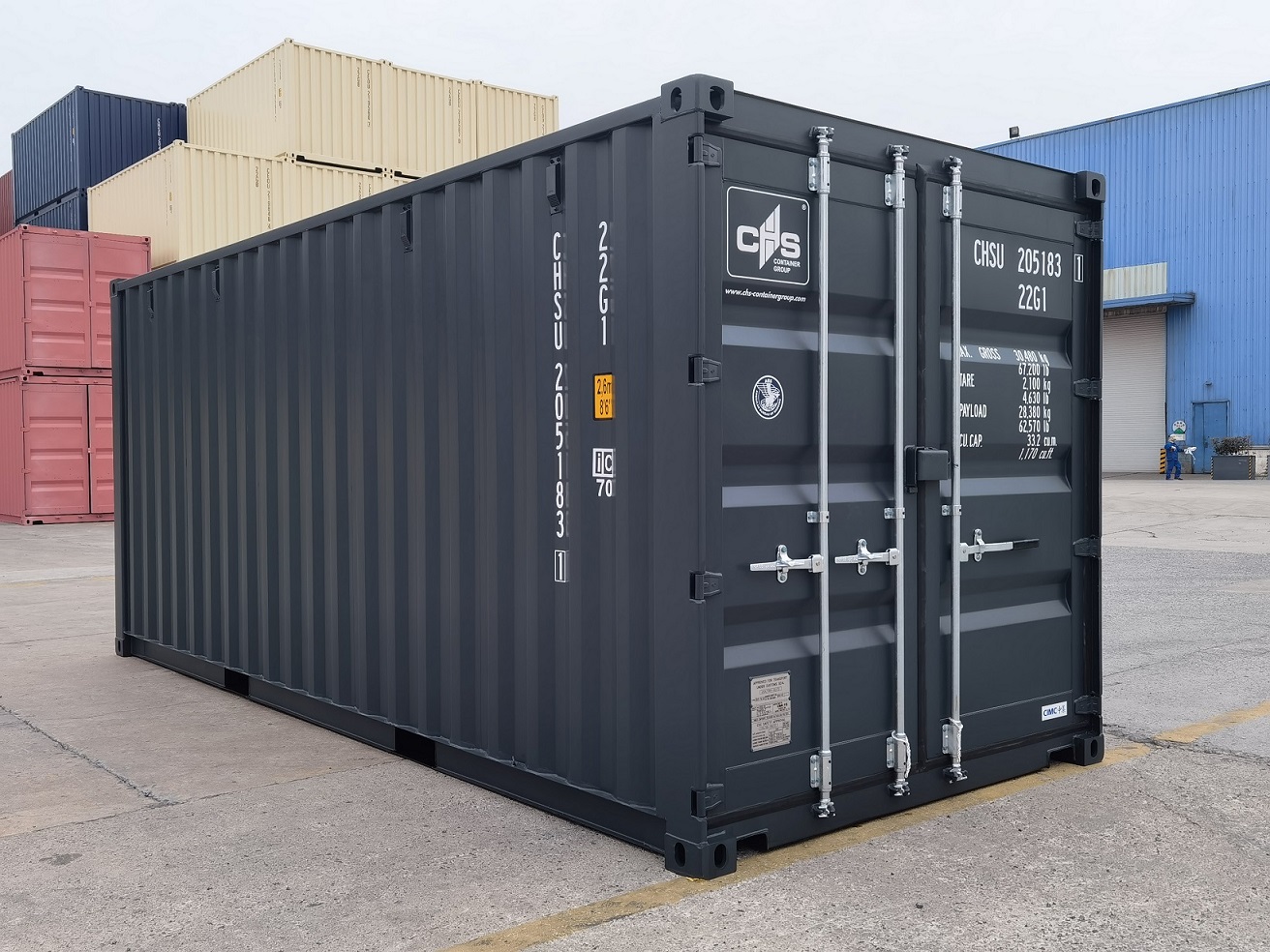 20 Fuß Neu Seecontainer