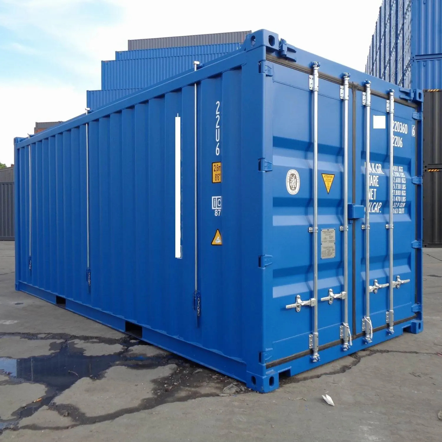 20 Fuß Neu Hard-Top Container