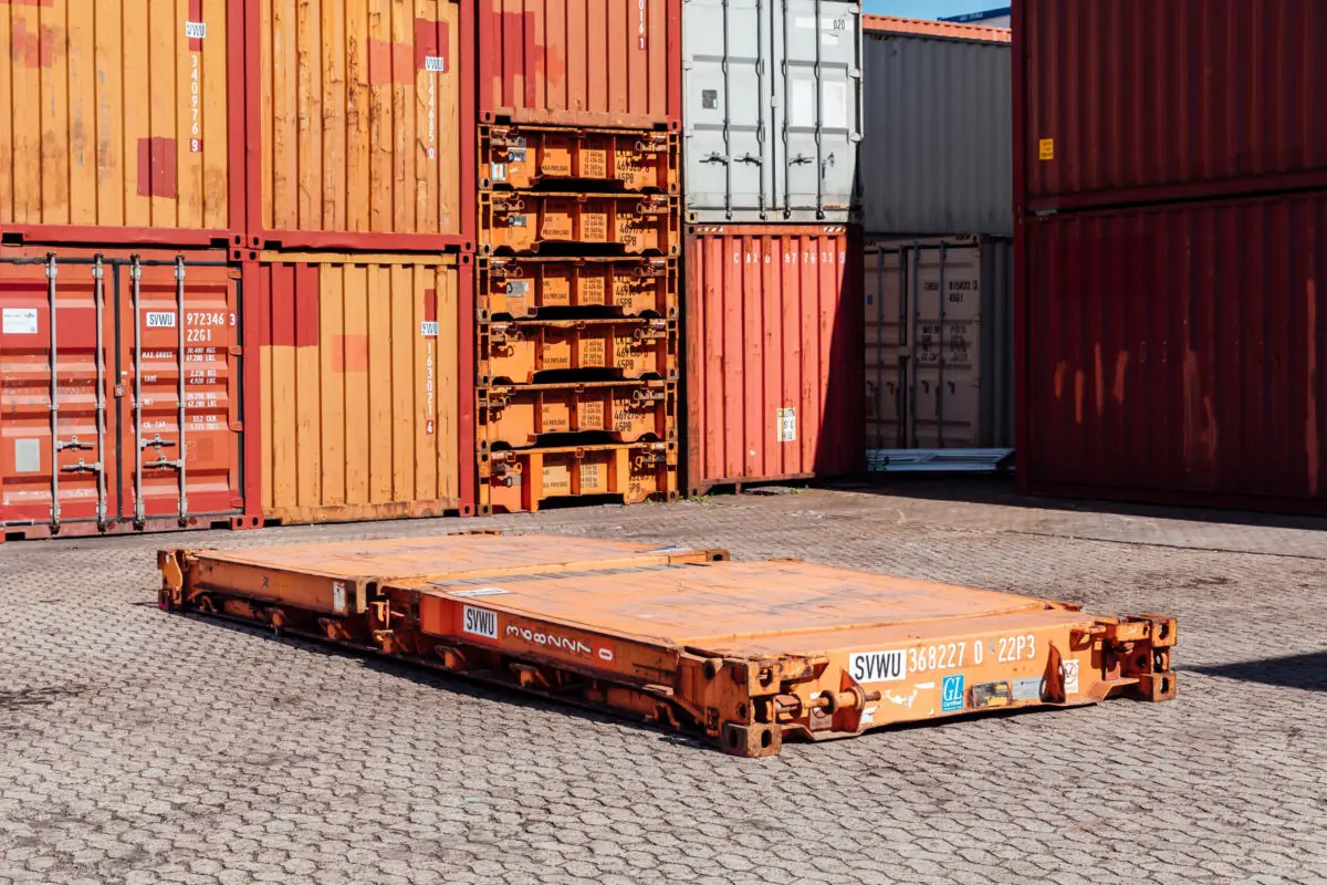 20ft Used Flat-Rack Container - CHS Container Group