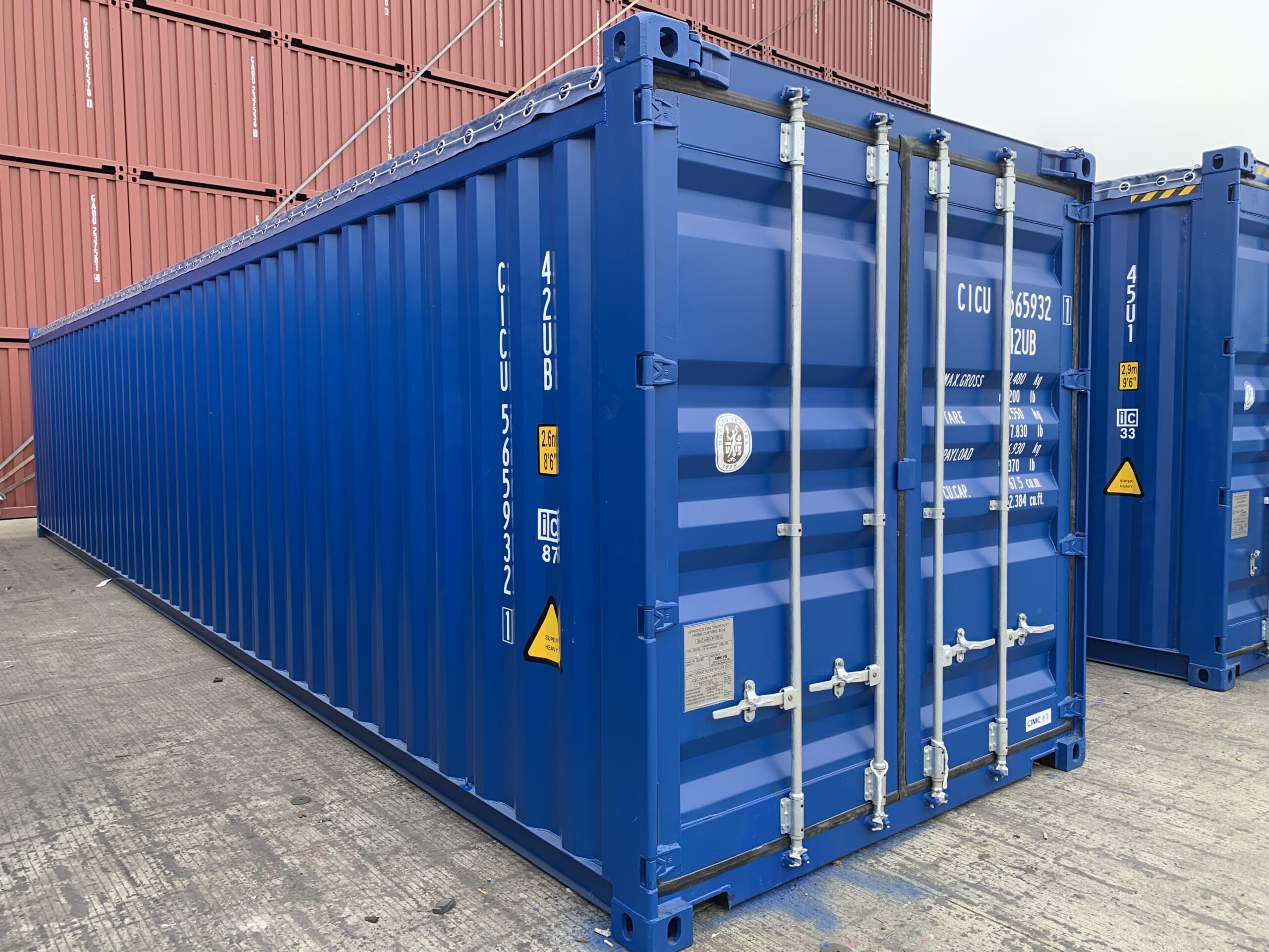 40ft New Open-Top Container