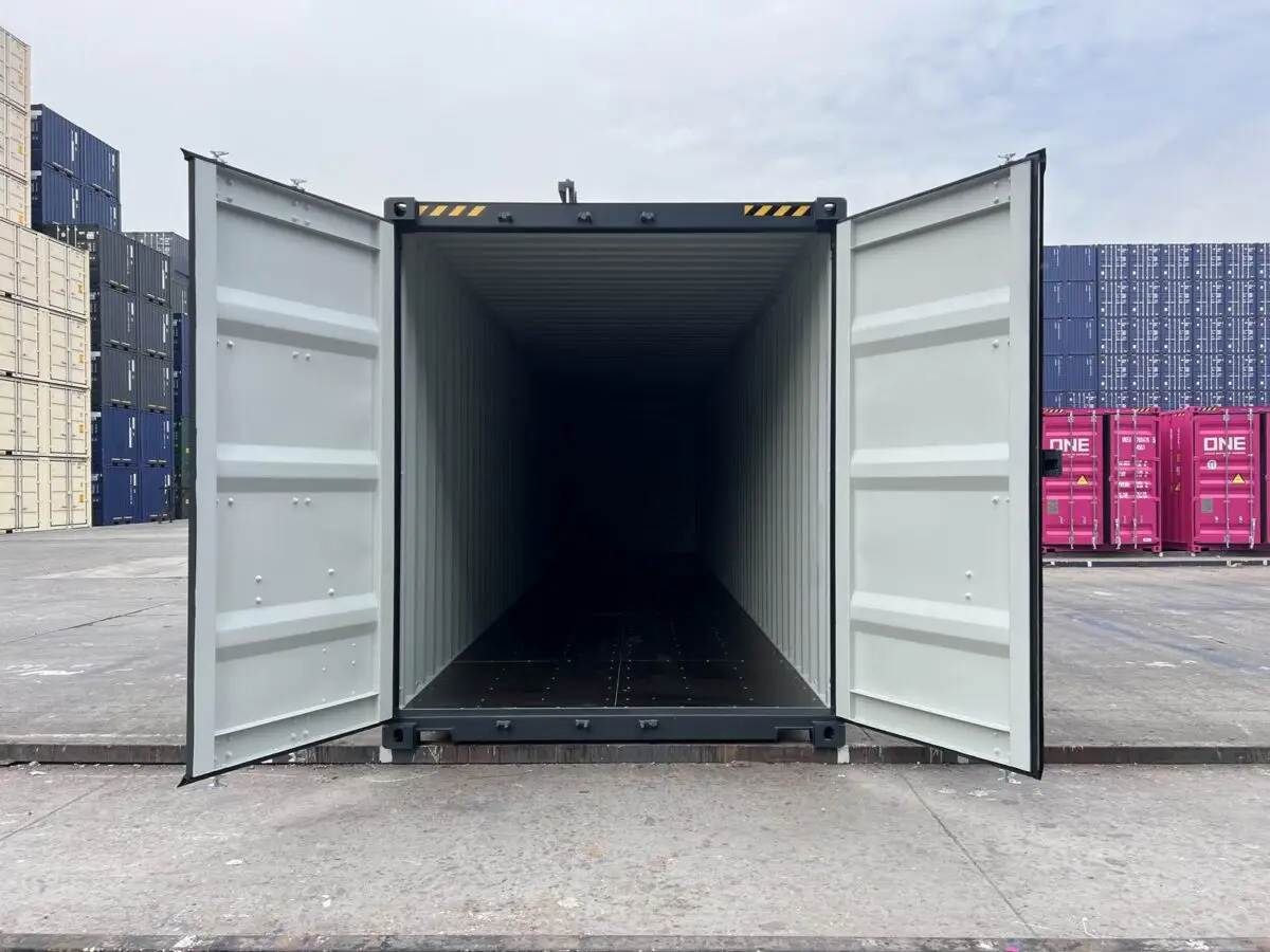 40ft New High-Cube Double-Door Container - CHS Container Group