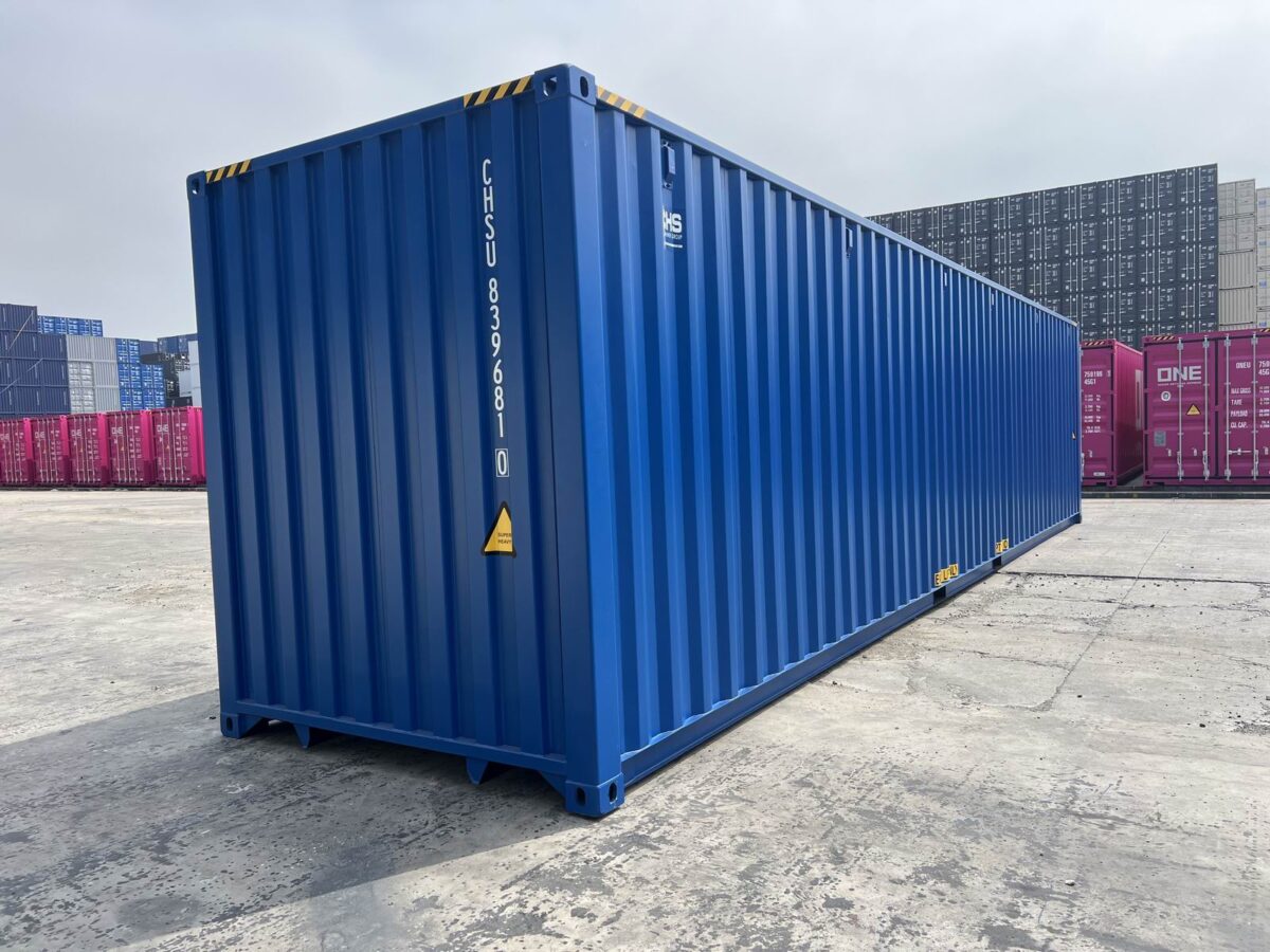 Handel Hub Container 40 Fuß Neu High-Cube Seecontainer - CHS Container Handel GmbH