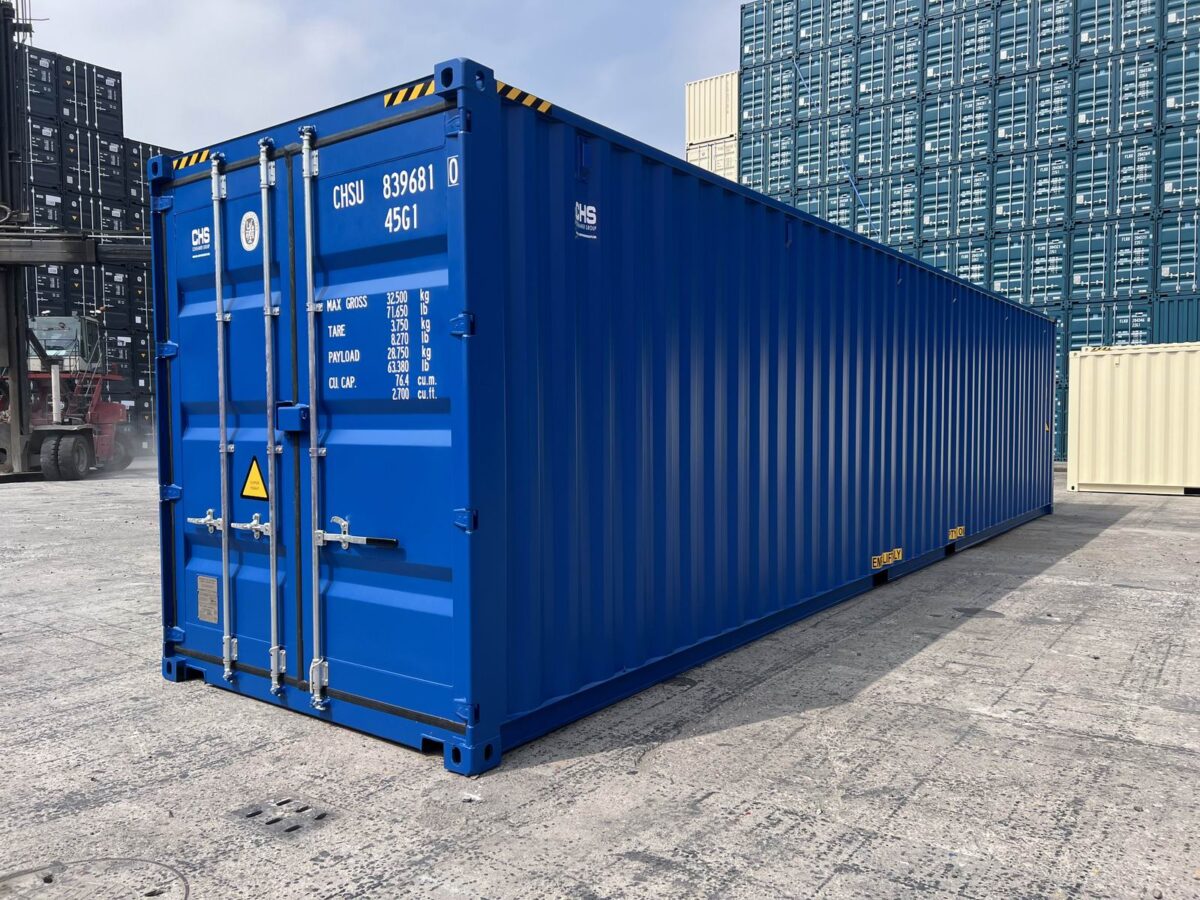 40 Fuß Neu High-Cube Seecontainer - CHS Container DE