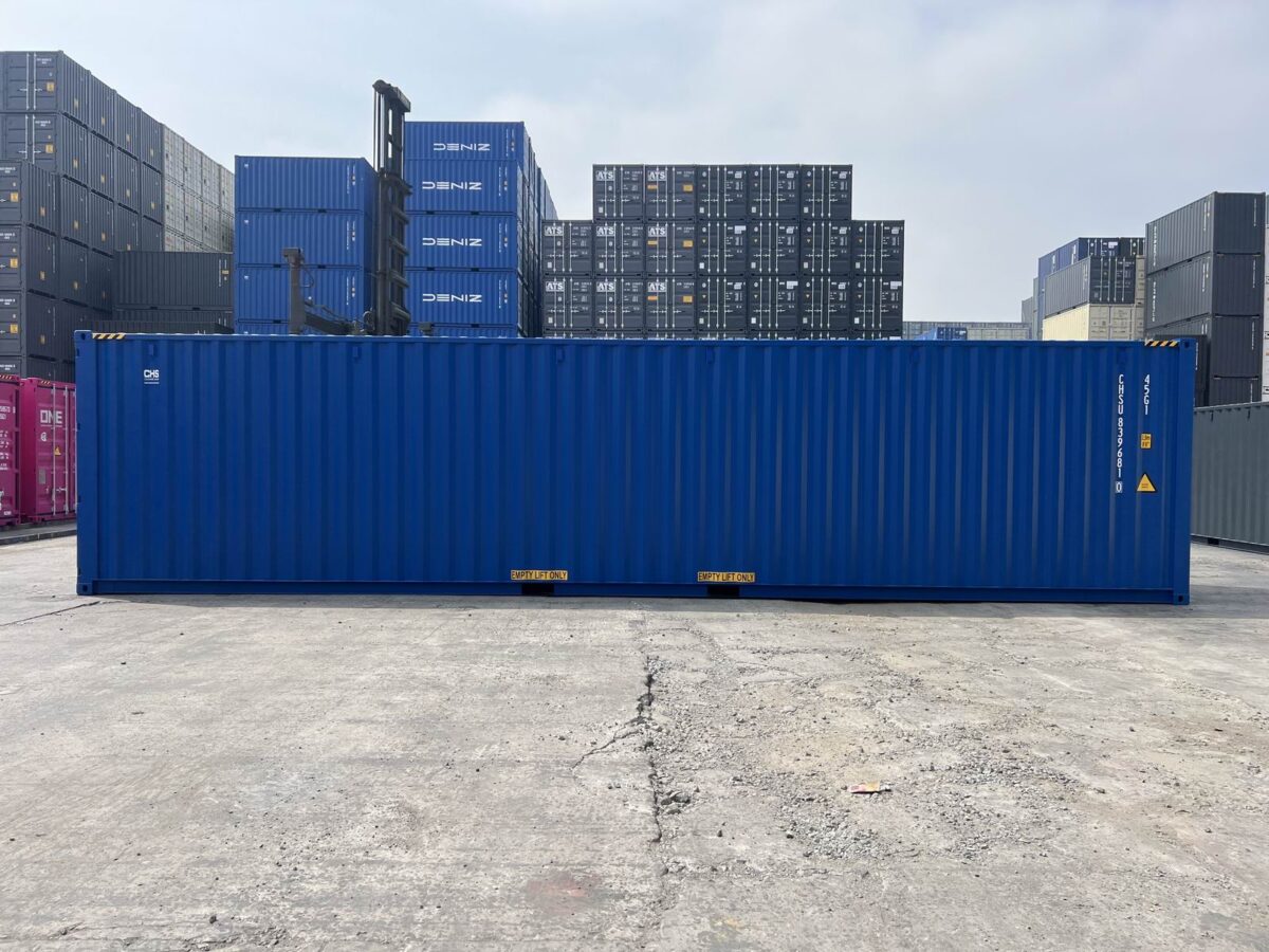 Handel Hub Container 40 Fuß Neu High-Cube Seecontainer - CHS Container Handel GmbH