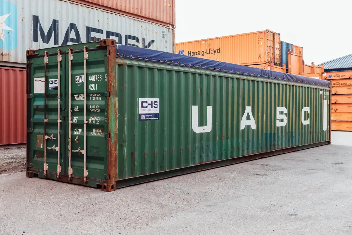 40 Fuß Gebraucht Open-Top-Container