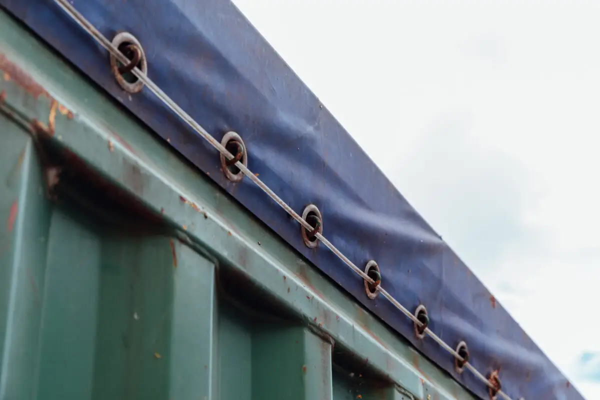 Open Top Container Buckle 40ft Used Open-Top Container - CHS Container Group
