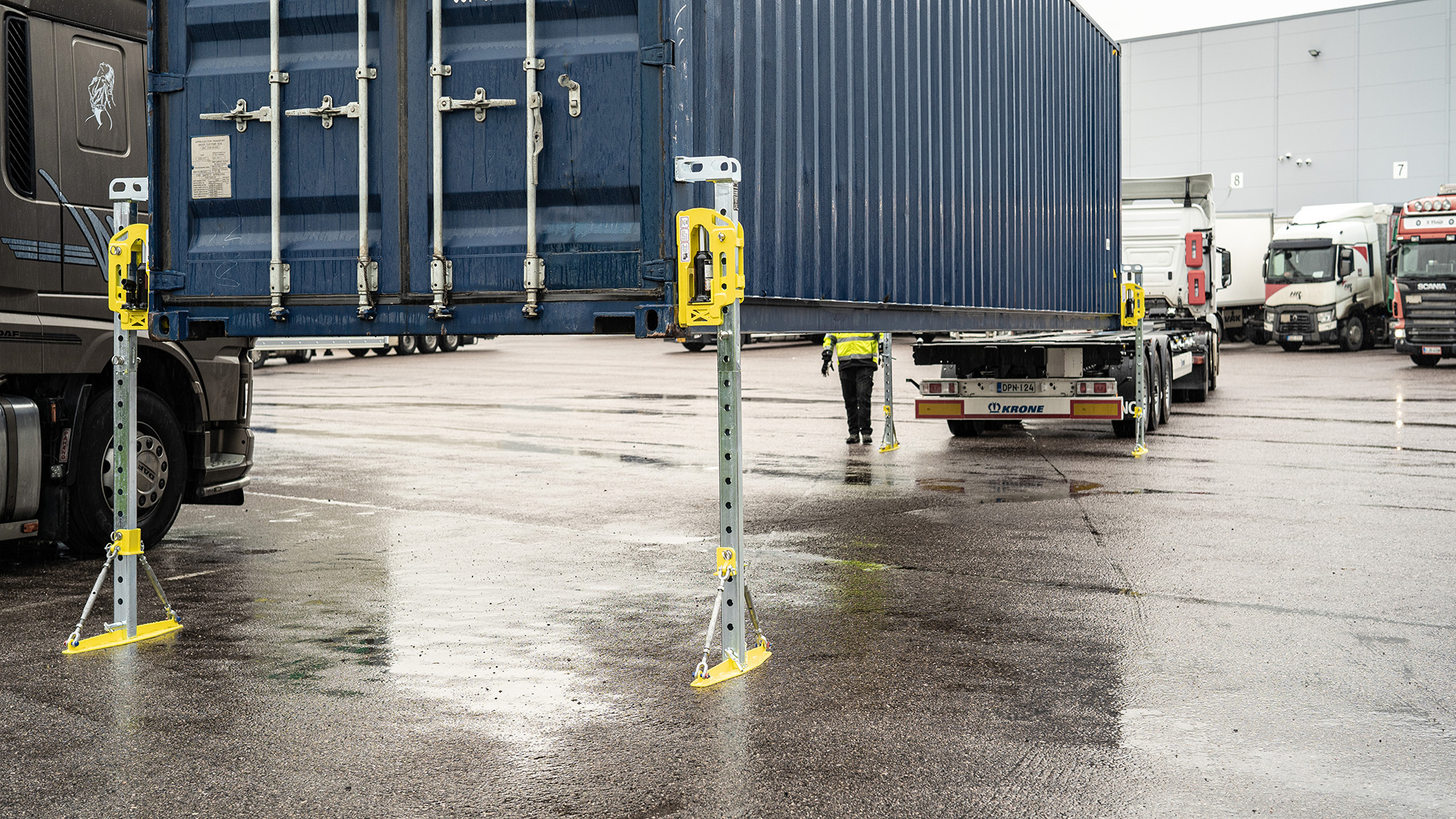 Containerstütze ConFoot-Leg CFU-Komplettsatz