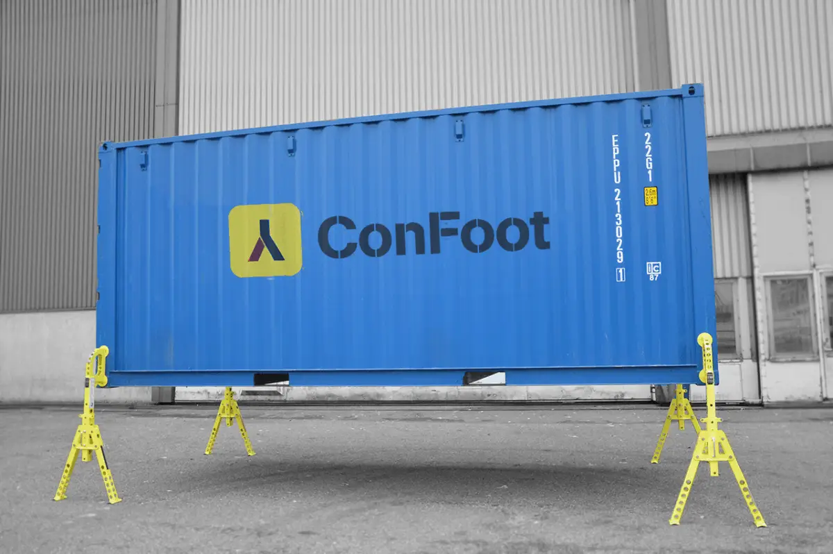 Container Support ConFoot-Leg CF-complete set - CHS Container Group