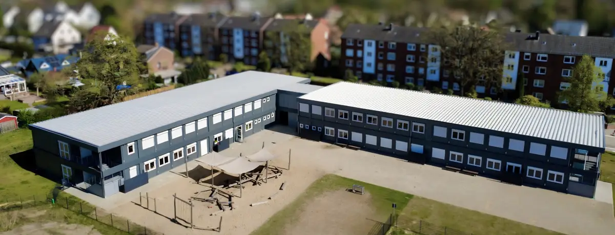 Projekt Dillener Quartier Schule Wohncontainer