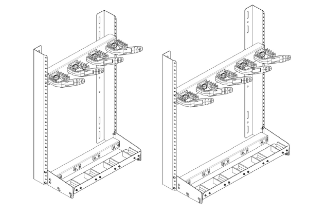 Langwaffenhalter System 20° Mehrfachhalterung – Bild 4