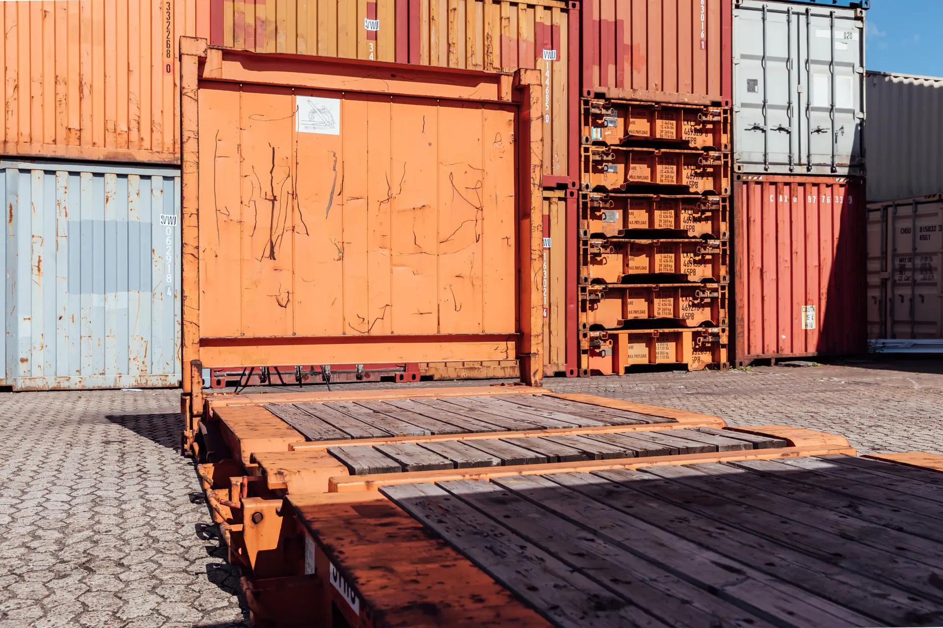 20ft Used Flat-Rack Containers For Sale - Image 7
