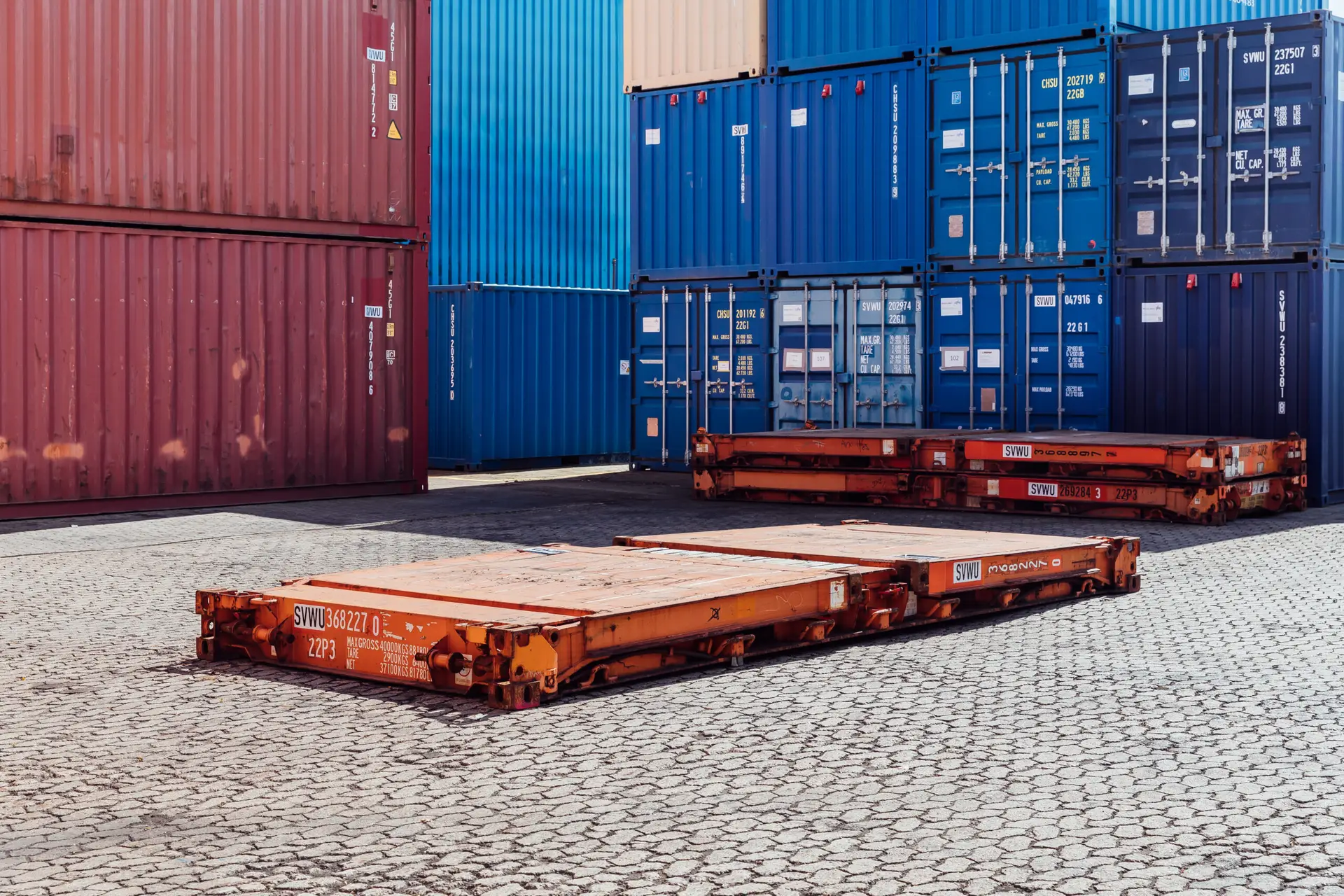 20ft Used Flat-Rack Containers For Sale - Image 9