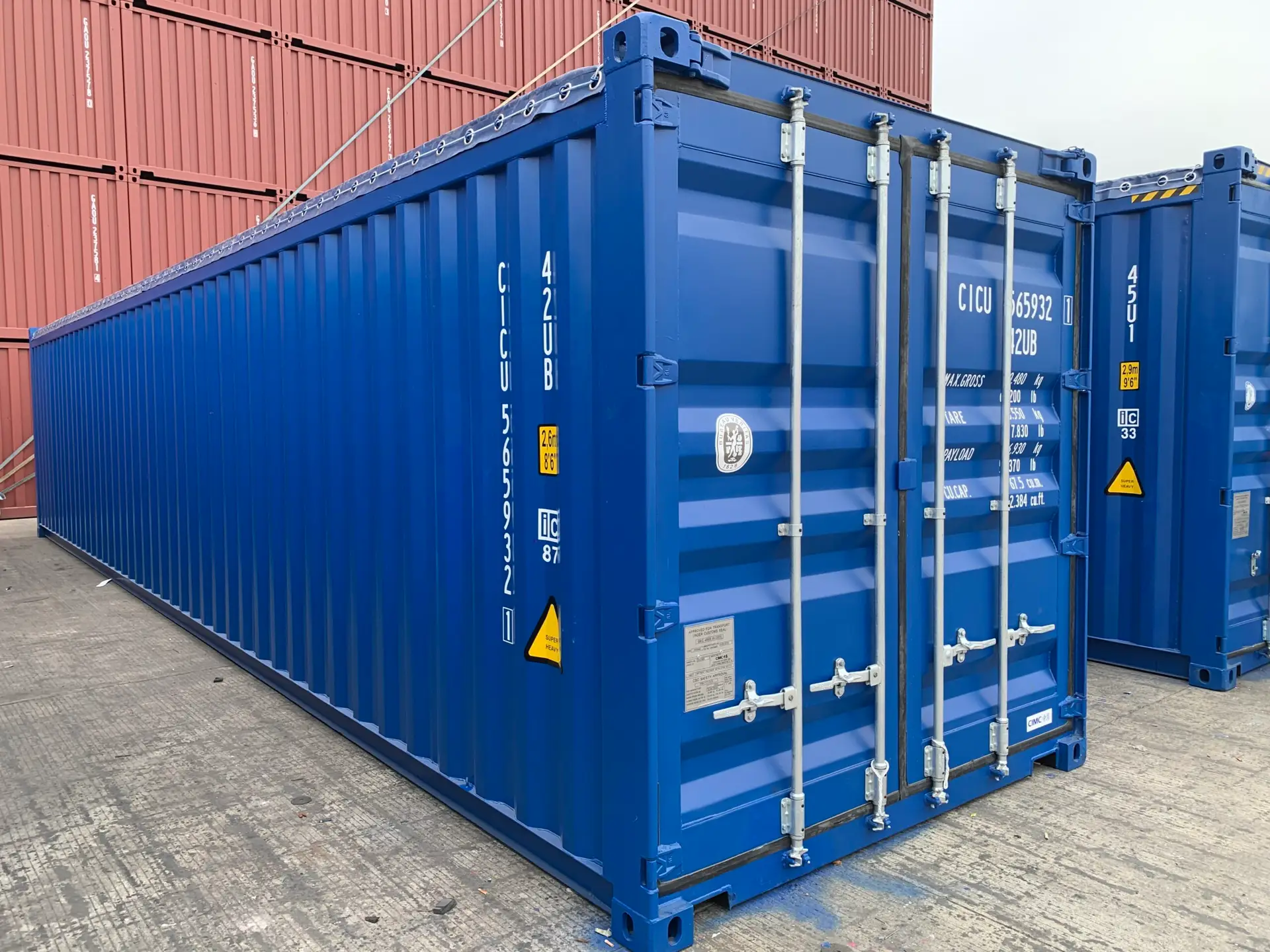 40ft New Open-Top Containers For Sale