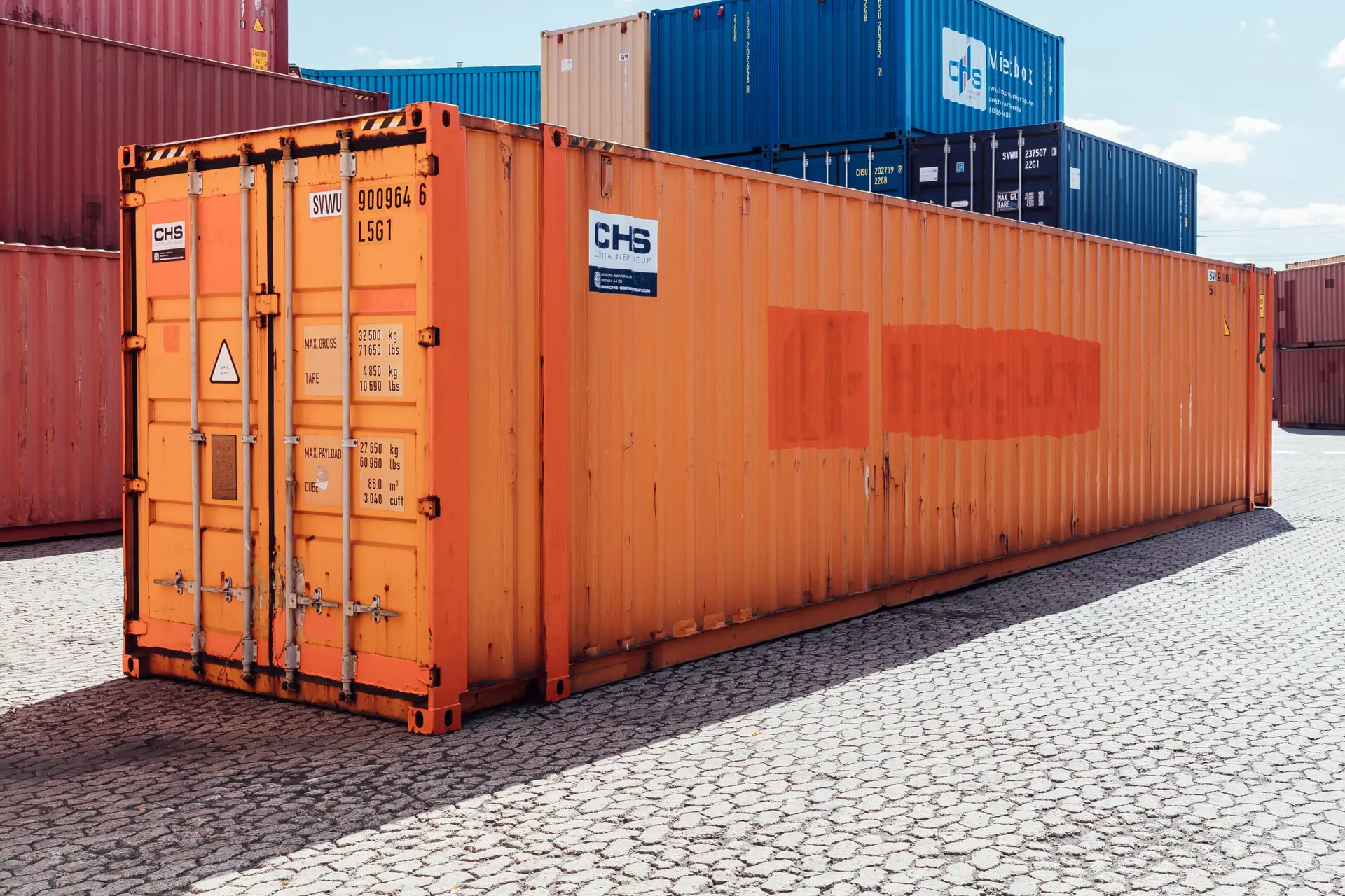 45ft High-Cube New/Used Pallet-Wide Containers For Sale