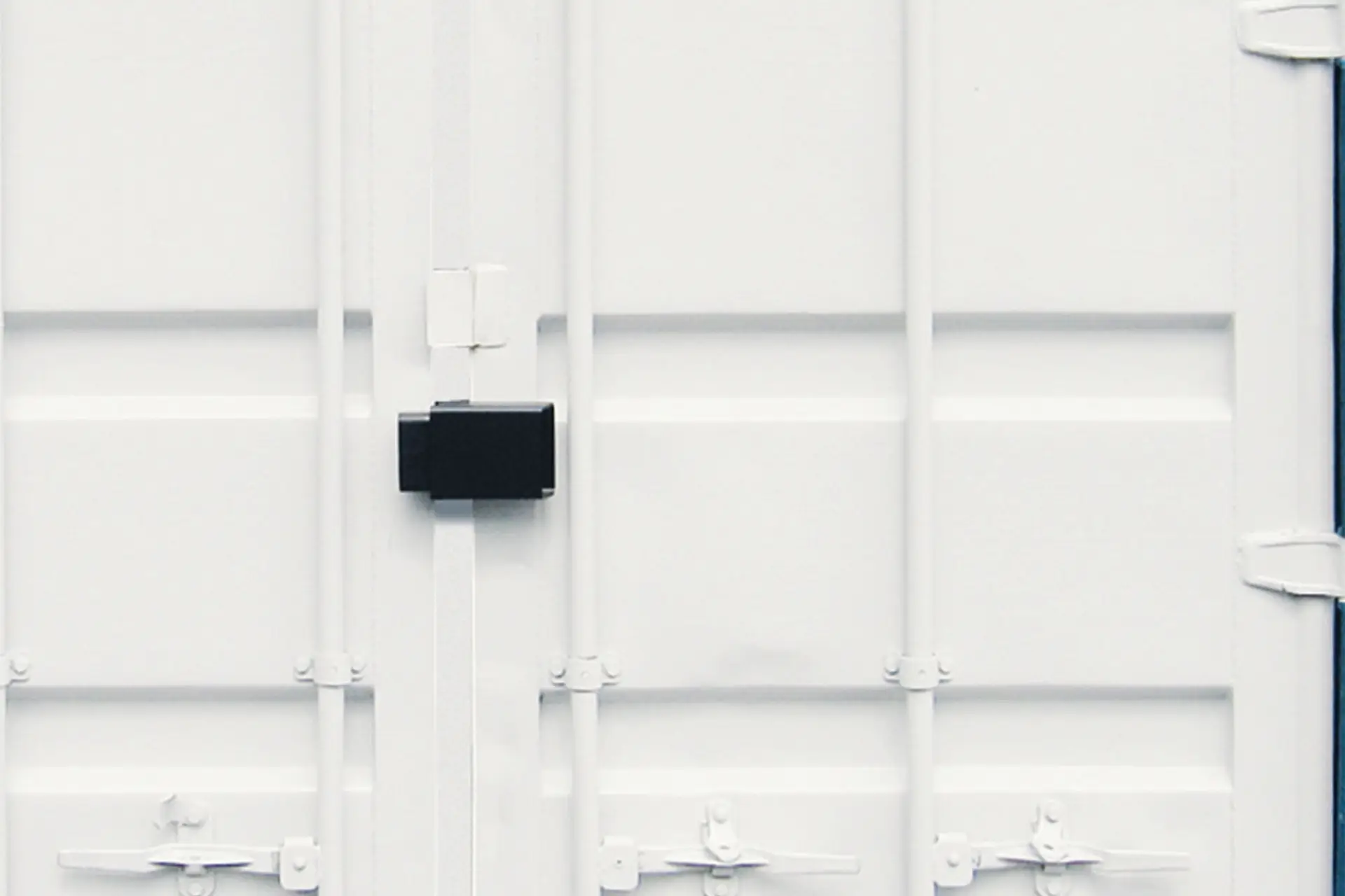 An ABUS Granit bolt-on lockbox for shipping containers, as sold by CHS Container Group.