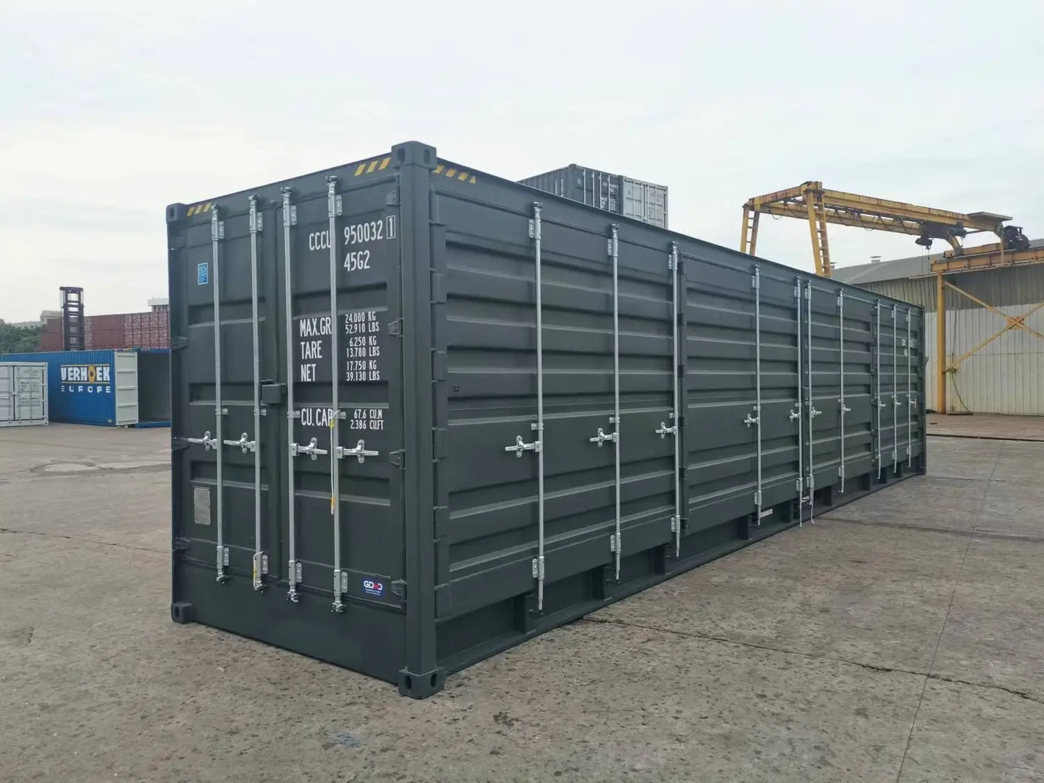 40ft High-Cube New Side-Open Containers For Sale