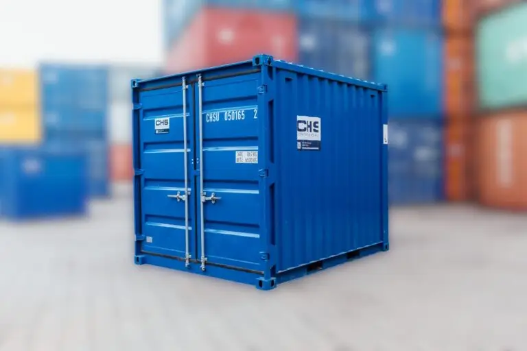 Product photo of a 10ft new shipping container sold by CHS Container Group.