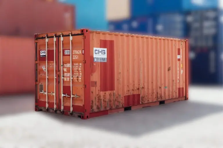 Product photo of a 20ft used shipping container sold by CHS Container Group.