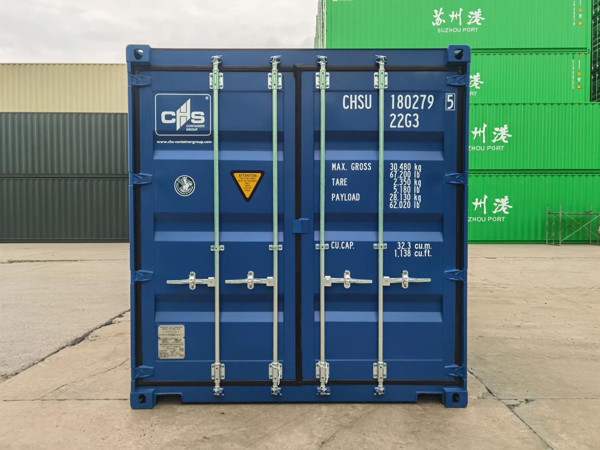 20ft New Side-Door Containers For Sale | CHS Container Group USA
