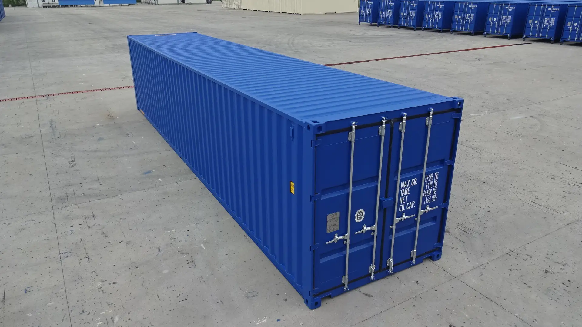 40ft New Double-Door Container For Sale
