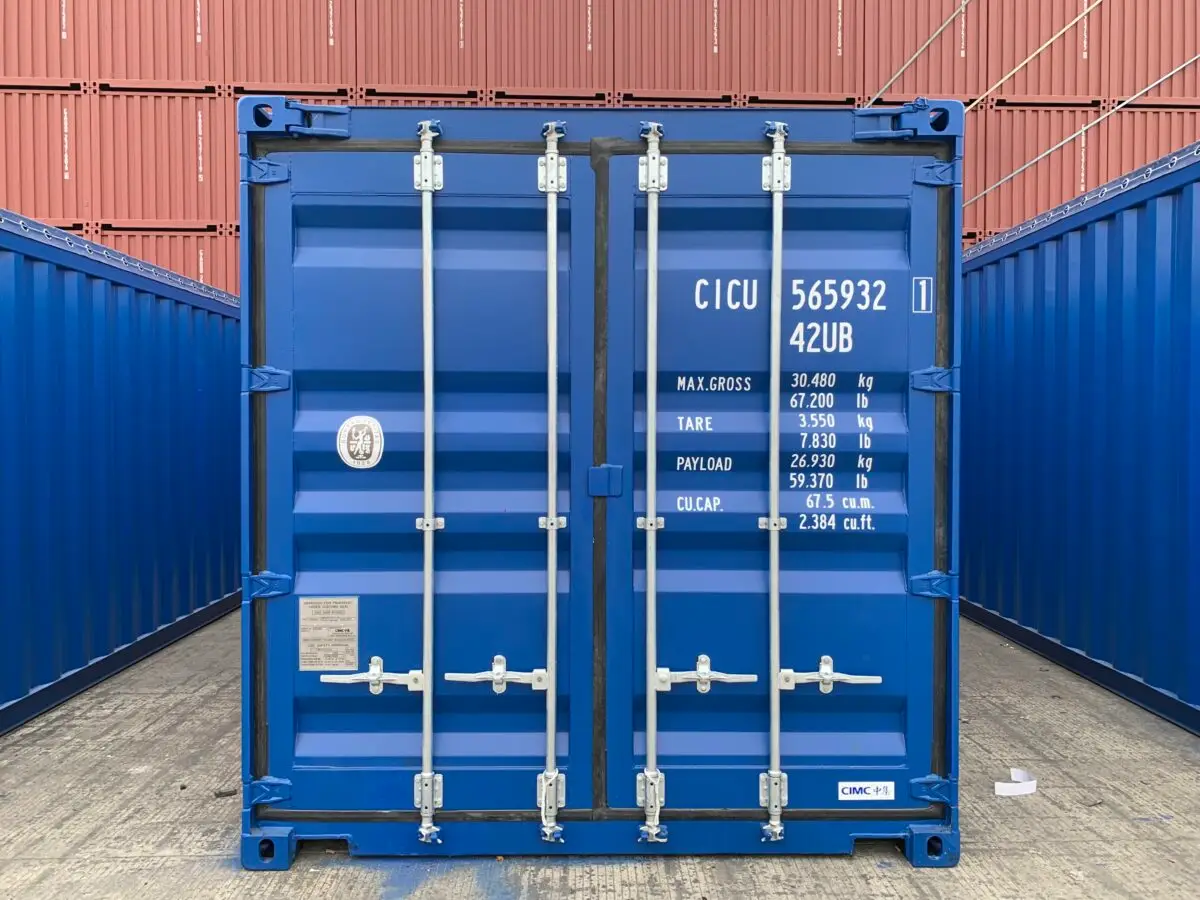 40ft New Open-Top Containers For Sale | CHS Container Group USA