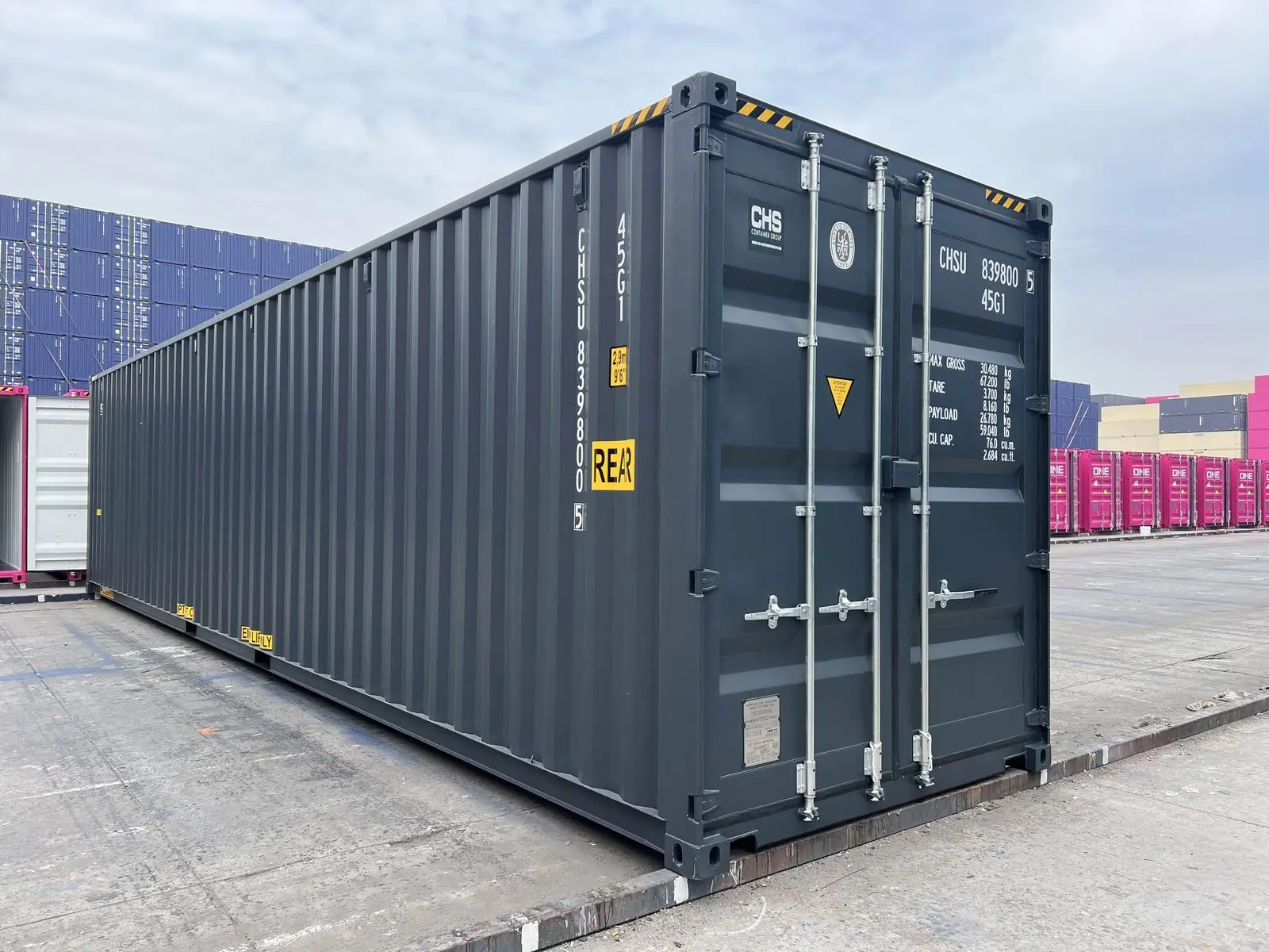 40ft High-Cube New Double-Door Container For Sale - Image 6