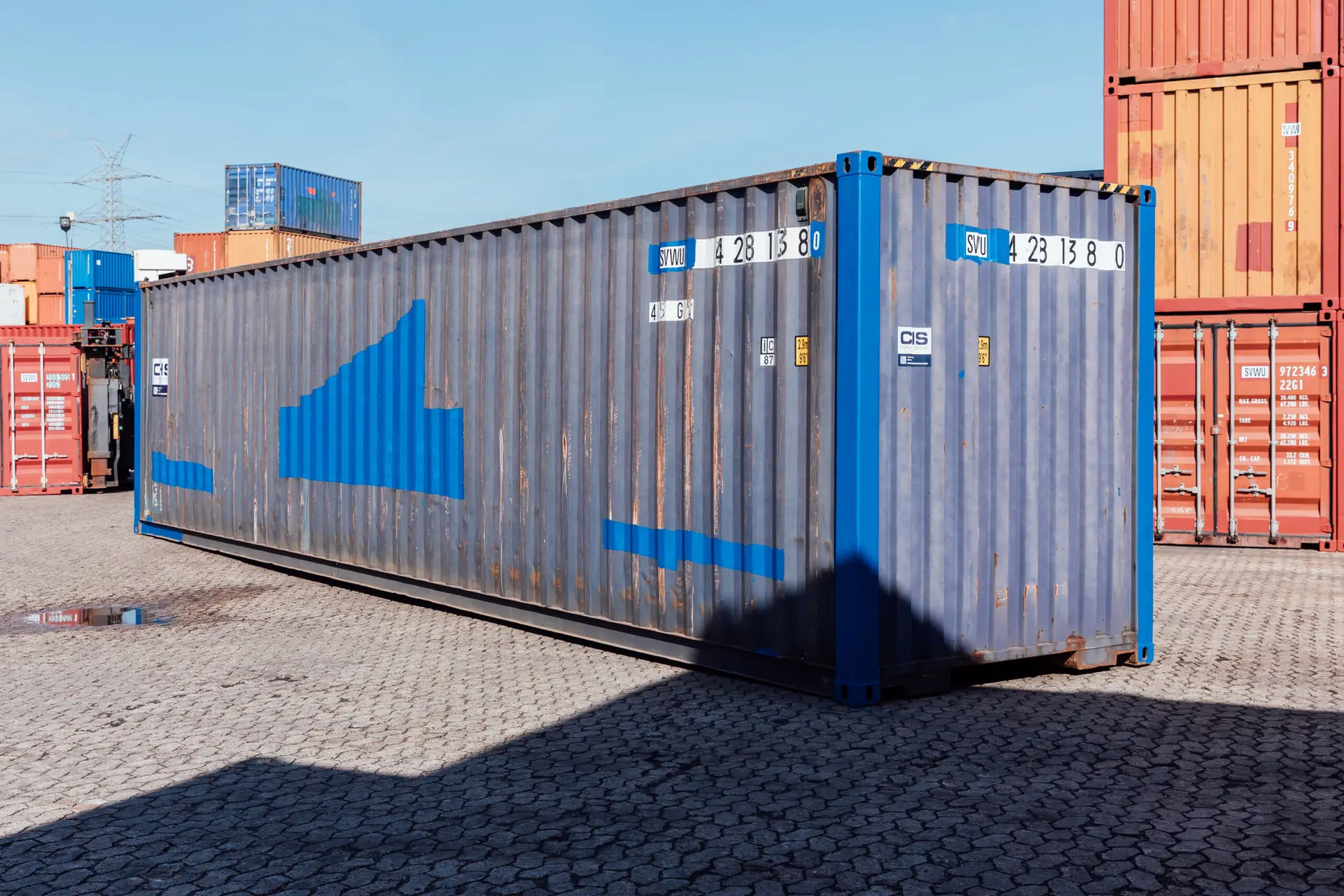 40ft High-Cube Used Shipping Containers For Sale - Image 14