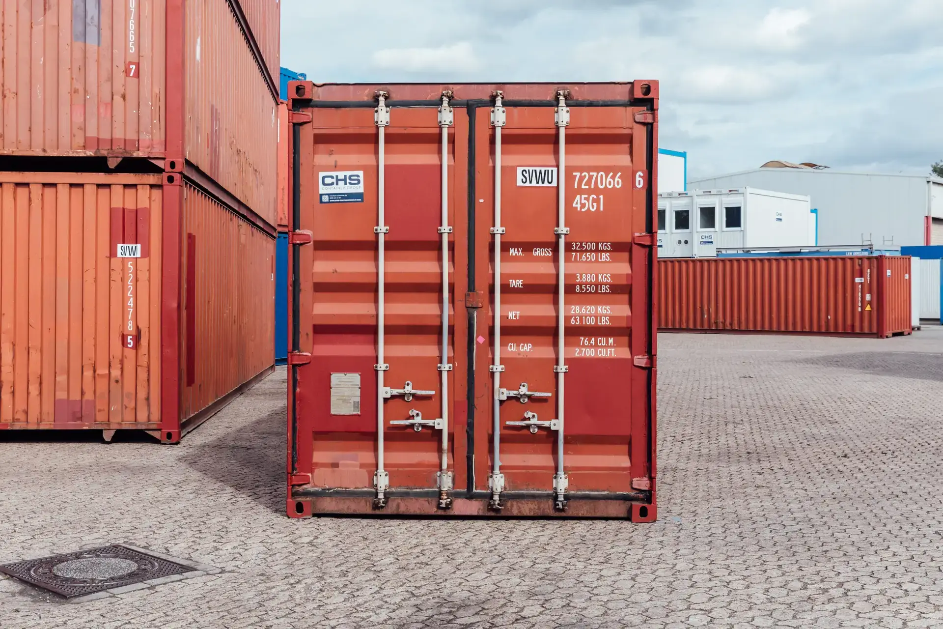 40ft High-Cube Used Shipping Containers For Sale - Image 4