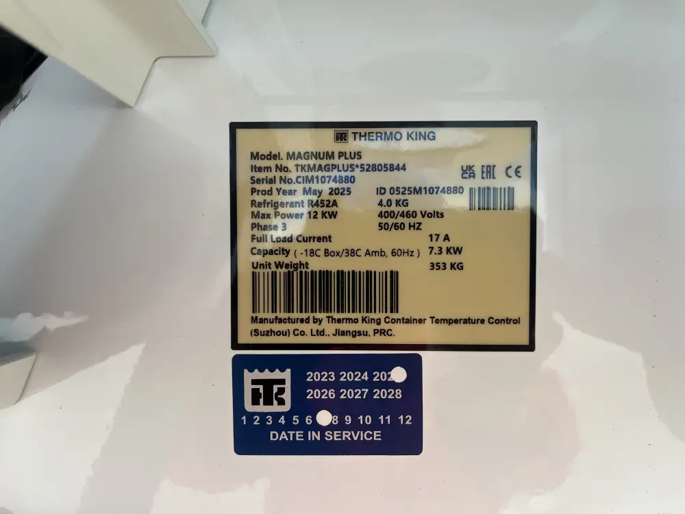 40ft High-Cube New Refrigerated Container For Sale - Image 22