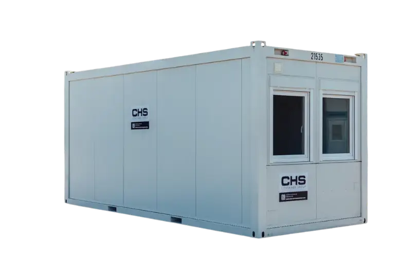 20ft new office container - background removed 20ft new office container